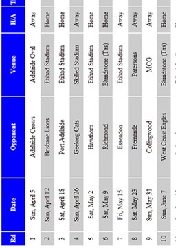 NMFC Footy Fixture 2015游戲截圖2