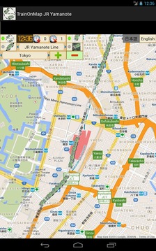 TrainOnMap JR Yamanote游戲截圖5