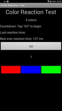 Color Reaction Test游戲截圖3