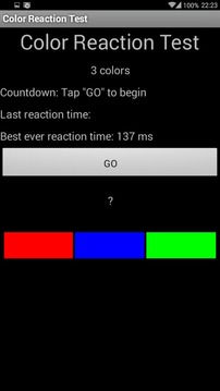 Color Reaction Test游戏截图3