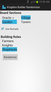 Kingdom Builder Randomizer游戲截圖1