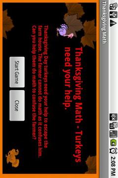 Thanksgiving Math Free游戲截圖1