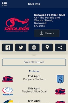 The Official Norwood FC App游戲截圖2