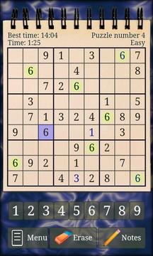 Sudoku Puzzle Free游戲截圖4