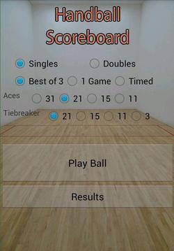 Handball Scoreboard游戏截图1