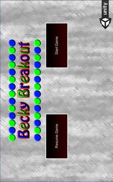 Becky Breakout游戲截圖1