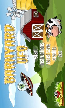 Barnyard UFO fun physics game游戲截圖3