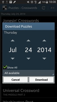 Crosswords Puzzle游戏截图3