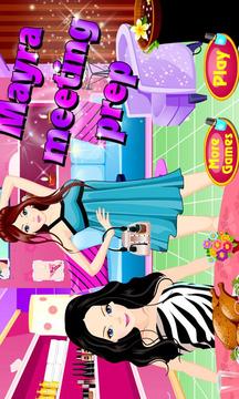 Mayra Meeting Prep Girls Games游戲截圖1