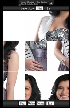 Miss Ina 2014 Puzzle Games游戲截圖5