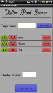Killer Pool Scorer游戏截图1