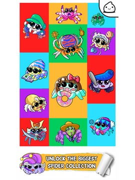 Spider Evolution - Idle Cute Kawaii Clicker游戲截圖2