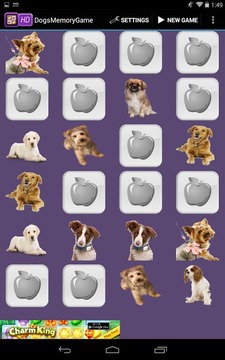 Dogs Memory Game游戲截圖4