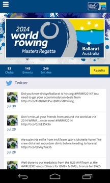 World Rowing Masters Regatta游戲截圖1