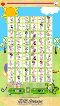 Little Girl Sports Match游戲截圖2