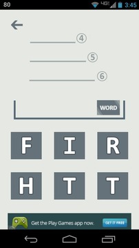 4-5-6 FREE: Word Game游戲截圖2