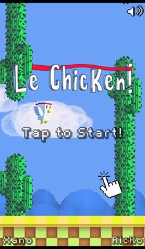 Le Chicken - Tap Game游戲截圖1