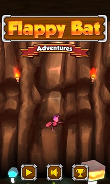 Flappy Bat Adventures游戲截圖1