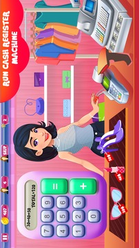 Super Shopping Mall Girls: Cashier Games游戲截圖4
