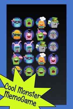 Monster Memo and Puzzle Game游戲截圖2