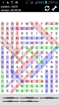 Word Search Spanish游戏截图5