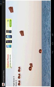 Cake Doughnut Falling Game游戲截圖5
