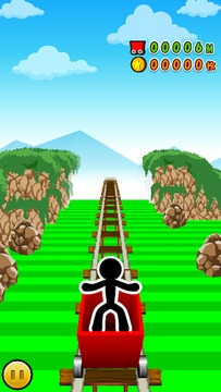 火柴人軌道沖刺游戲截圖1