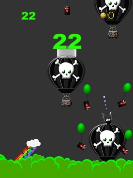 Toxic Rush - Balloon jump Game游戲截圖2