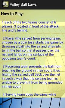 Volley Ball Laws游戲截圖3