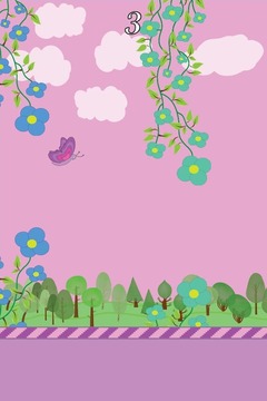 Floppy Butterfly - Pink World游戲截圖5