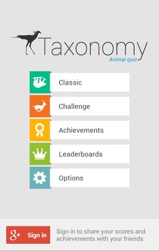 Taxonomy - Animal Quiz游戲截圖1
