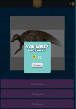 Jurassic Dinosaurs Quiz游戏截图4