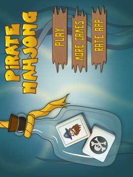 Pirate Mahjong HD游戲截圖1