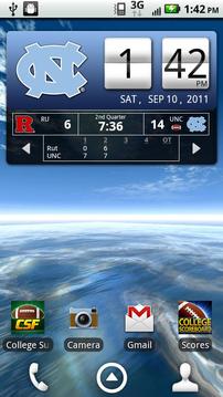 UNC Tar Heels Live Clock游戲截圖1