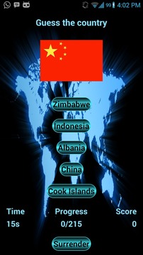 Flags and Capitals游戲截圖2