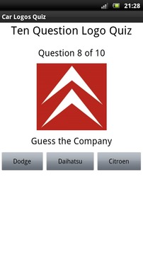 Car Logos Quiz游戲截圖2