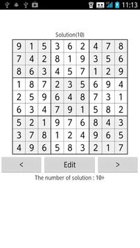 Sudoku Solver Multi Solutions游戲截圖5