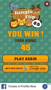 Memory Match Game - JUNGLE FLIP游戲截圖1