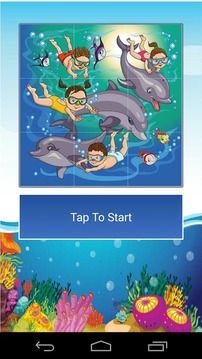 Sea Life Tile Puzzle游戲截圖4