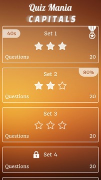 Quiz Mania : Capitals游戲截圖2
