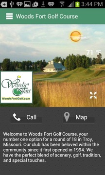 Woods Fort Golf Course游戲截圖1