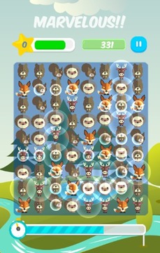 Animalia Match3游戲截圖1