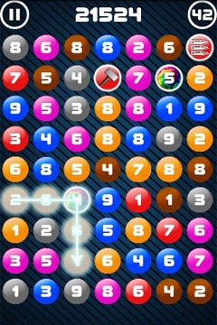 Math Balls. Number game游戲截圖4
