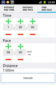 Running pace calculator游戲截圖2