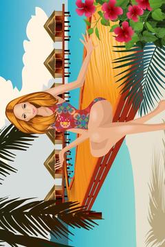 Summer Holiday Fashion游戲截圖4