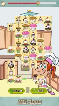 Cupcake Bakery Match游戲截圖3