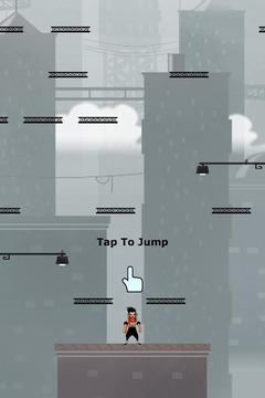 Ninja Rooftop Jump游戲截圖1
