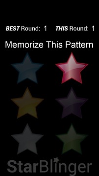 StarBlinger Memory Test Game游戲截圖3