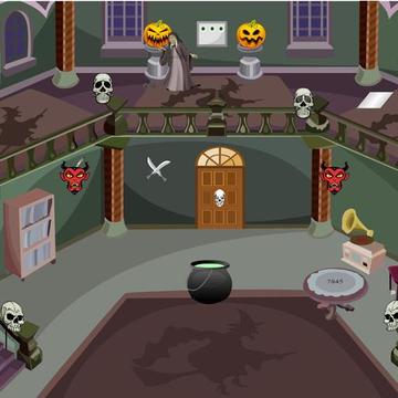 Halloween Palace Escape游戲截圖1