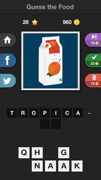 Icontrivia : Food游戲截圖5